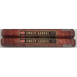 Hem - Amber Sandal Incense, 40 Sticks