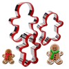 Shenghai Gingerbread Man Cookie Cutter Set of 3 Cookie Cutter