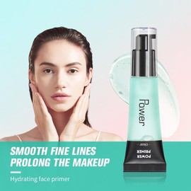 Prebase Power Grip, Base de Gel para Base Hidratante y Bloqueadora, Prebase De Maquillaje Facial, Base De Gel Perfecto, Prebase De Maquillaje, Piel Perfecta Todo el Día(green, M)