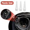 7 Round Headlight Mounting Bracket Ring Set for JK 2007-2017