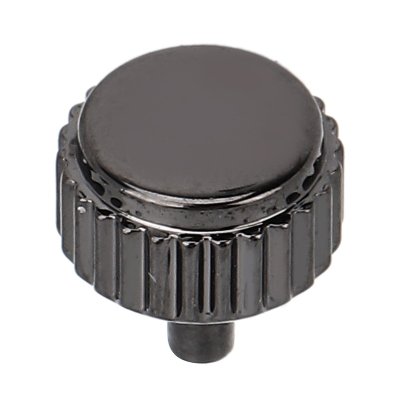 5pcs Watch Crown Steel Watch Head Repairing Parts Replacement Accessories