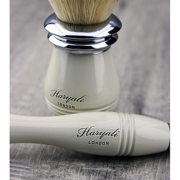 Shaving Set for Men - 3 Piece Set with Synthetic