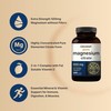 NatureBell Pure Magnesium Citrate 500mg per 3 Capsules Serving Size,