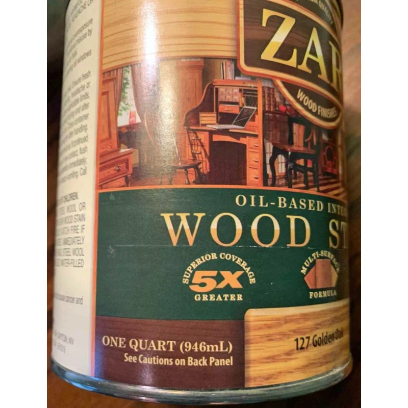 Zar Interior Stain 127 Golden Oak Quart