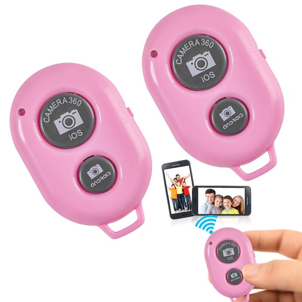 Bluetooth Remote Control, Camera Remote Control with Wireless Bluetooth, Pack