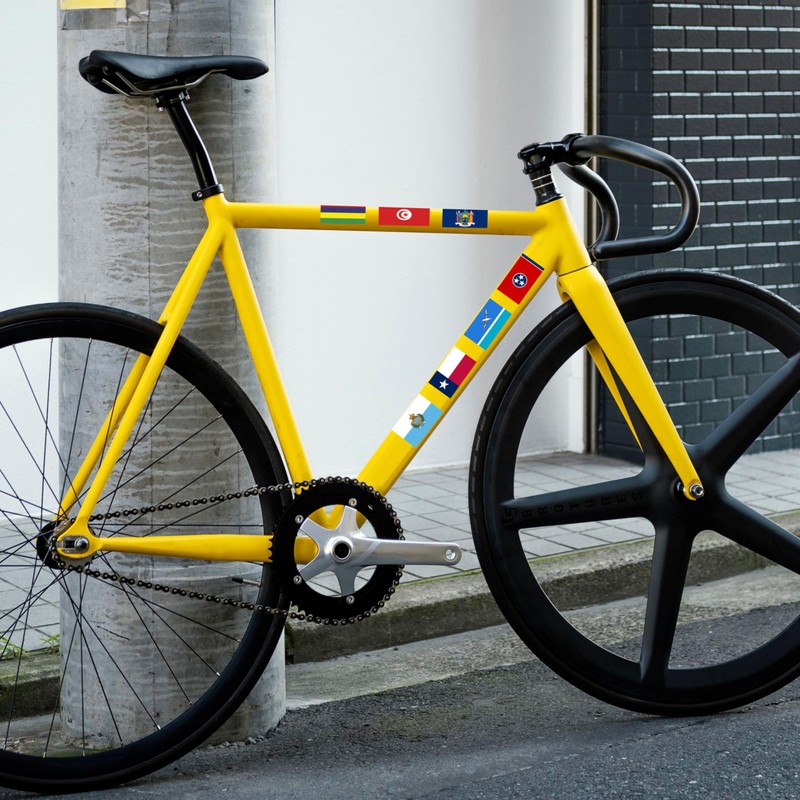 beihaasnatuerlich Australia & Oceania Country Flags Sticker Set - 30