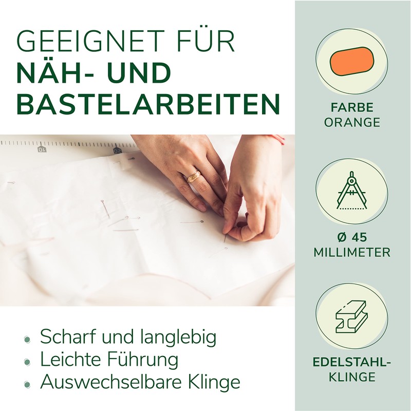 Nestor & Gamble, fabric cutter with integrated protective function and