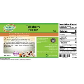 Tellicherry Pepper (1 oz, ZIN: 528712)
