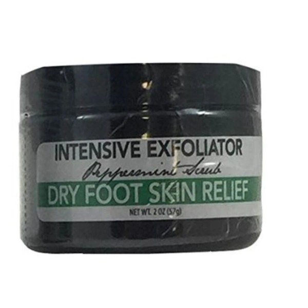 Advanced Clinicals Intensive Dry Foot Exfoliator Peppermint Scrub- 1 fl.