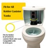 Flush Valve Seal for Kohler, 2 Pack GP1059291 Silicone Replacement