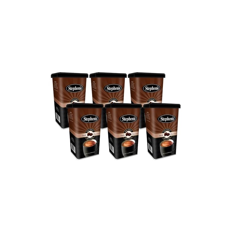 Stephen's Gourmet Hot Cocoa, Dark Chocolate, 14 OZ (Pack of