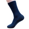 Trekking Socks Wool Cotton Hirsch Natur, navy