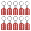 10Pcs Lockout Hasp Tagout Hasp, Lock Out Tag Out Hasp