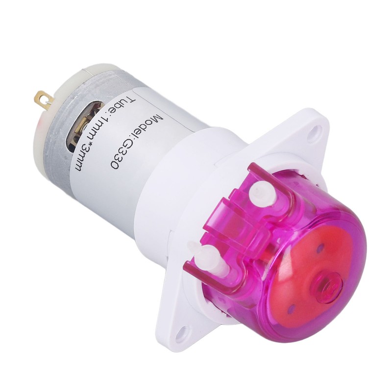 Peristaltic Pump 5000RPM 12ML Per Minute 1mm ID 3mm OD