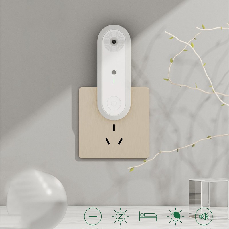Air Purifier Night Light Small Plug in Negative Ion Generator