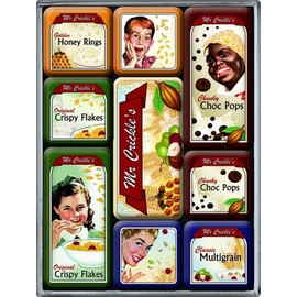 Nostalgic Art Mr 83031 Crickle's Magnet Set 9–Piece