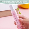 Daphilly Retractable Eraser, Erasers for Pencils,Cute Erasers,Cat Erasers,Pink Erasers,Kawaii Erasers,Suitable