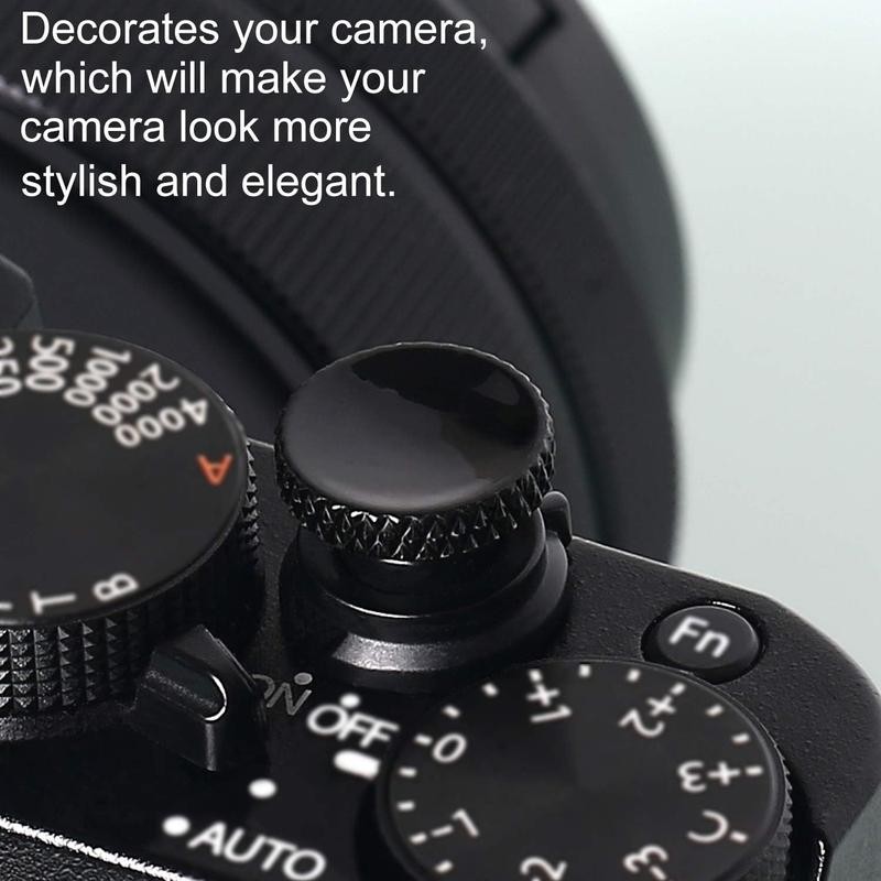 Camera Shutter Button, Upscale and Delicate Soft Shutter Release Button