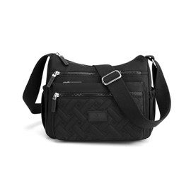 NOTAG Women's Shoulder Bag, Cross-body Design, Large Capacity, Bag, Men's, Waterproof, Many Pockets, Multi-functional, Nylon, Lightweight, Small Organizer, Casual, Popular, Commute, Work, Travel,