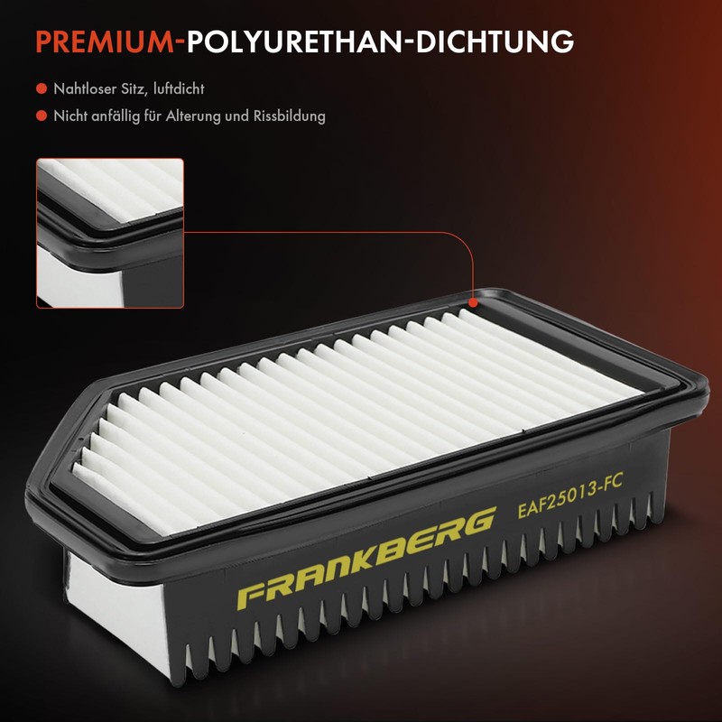 Frankberg 2x Air Filter Engine Air Filter Diesel Compatible with