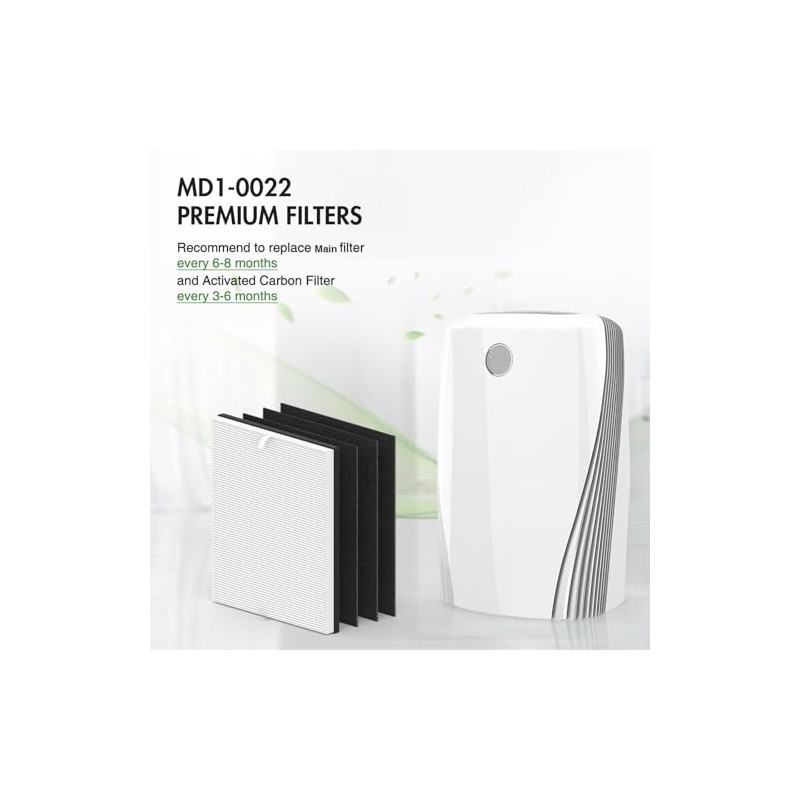 MD1-0022 Air Purifier Filter for Vornado AC300/AC350/AC500/AC550 & PCO200/PCO300/PCO375DC/PCO500 Series