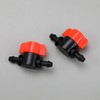 ECSiNG 20PCS Drip Irrigation Barb Shut-Off Valve Barbed Ball Valve