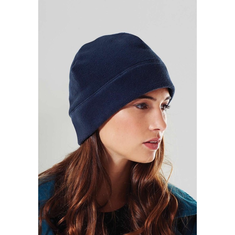 Beechfield Unisex B244.FNA.3LX Suprafleece Summit Hat - French Navy, Small/Medium/Large/X-Large