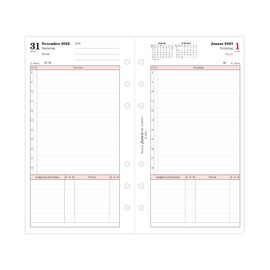 Filofax Personal Professional 1 Day on 1 Page (German) 2023