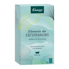 Kneipp Gift Set Moments of Relaxation - Selected Bath Crystals Bestseller (1 x 60 g each): Deep Relaxation, Pure Relaxation & Goodbye Stress - Small Attention & Ideal Gift