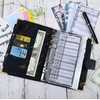 Marble A6 Ring Binder Budget Book Marble Grain Notebook Book