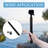 114 cm Invisible Selfie Stick, Extendable Handheld Pole Stick, Aluminium