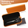 Fenice Peak 7.5 Curved Thinning Traceless Dog Grooming Scissors Japanese