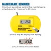 Yooreal Digital Hour Meter, Resettable Hours for Garden Tractor Brush