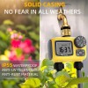 TRJZWA Sprinkler Timer Brass Swivel Water Timer for Garden Hose