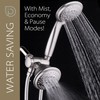 Hydroluxe For California High Pressure 24-setting Handheld & Rain Shower