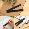 30cm Folding Ruler, 90° Foldable Metal Aluminum Ruler 0-300mm Length