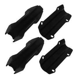 ULTECHNOVO 1pair Motorcycle Frame Slider Protectors Durable Bumper Blocks with Antislip Texture for Enhanced Stability Easy to Install Crash Bar Protection for Various Motorcycle Models