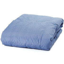 Showa Nishikawa Down Blanket, Single, Comforter, Lightweight, Thin, Washable, Spring, Summer, Made in Japan, 85% Duck Down, Navy