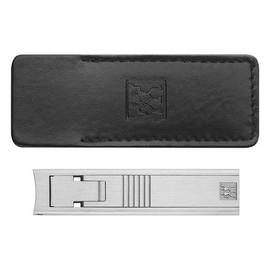 Zwilling Twin® S Nail Clippers Leather Case + Aluminium Box Blue + Gift Box