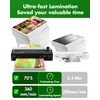 Laminator, A4 Laminator Machine, Thermal Laminator 70s Fast Warm-up with