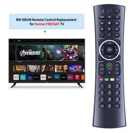 RM-108UM RM-I08UM Remote Control, Suitable for Humax FreeSat+ TV HDD Recorders