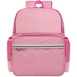GiMiUiTo Kids Backpacks For Girls, Backpack Kindergarten Elementary School, Bookbag Backpack for Kids, for School & Travel, Small Kids Child Toddler Backpack,Pink