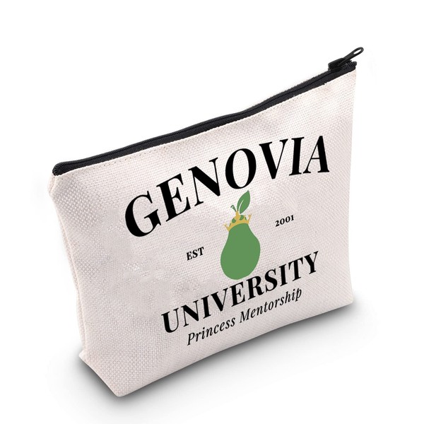 POFULL Genovia University Gift Princess Gift Movie Inspired Cosmetic Bag (Princess Mentorship Cosmetic Bag)