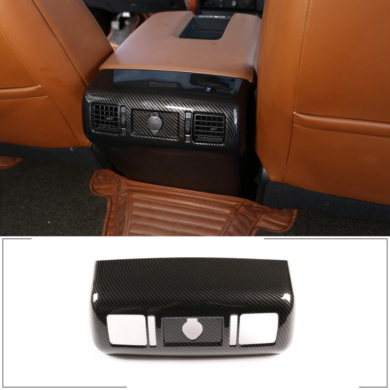 car-attention Inner Armrest Rear Air Vent Cover Trim Accessories For