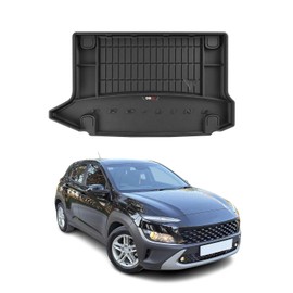 OMAC Premium Cargo Mats Liner for Hyundai Kona 1.gen 2018-2023 Upper Trunk Heavy Duty