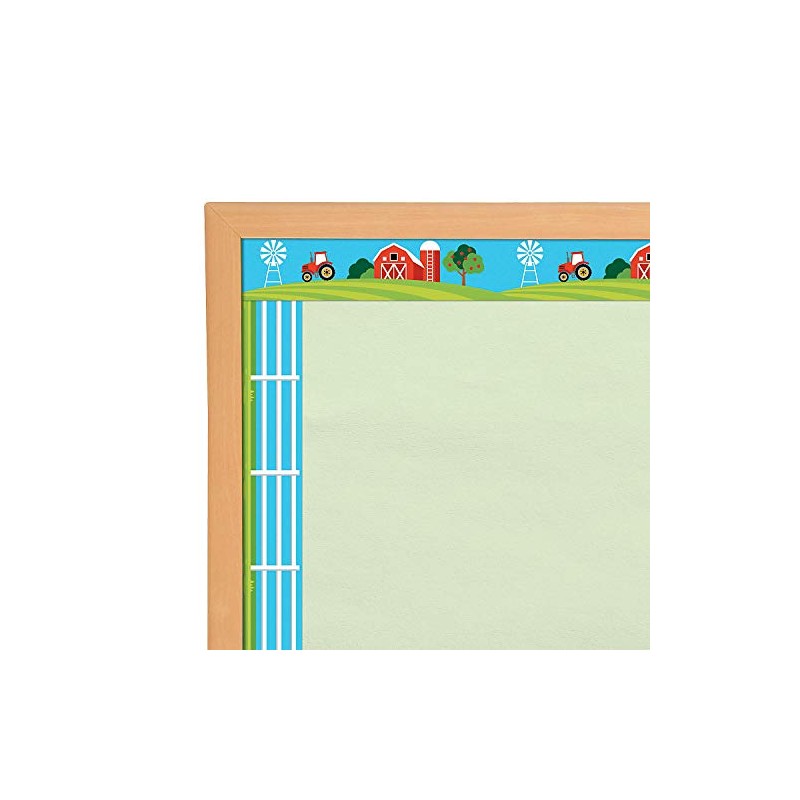 Fun Express Farm Bulletin Board Border - 12 Pieces -