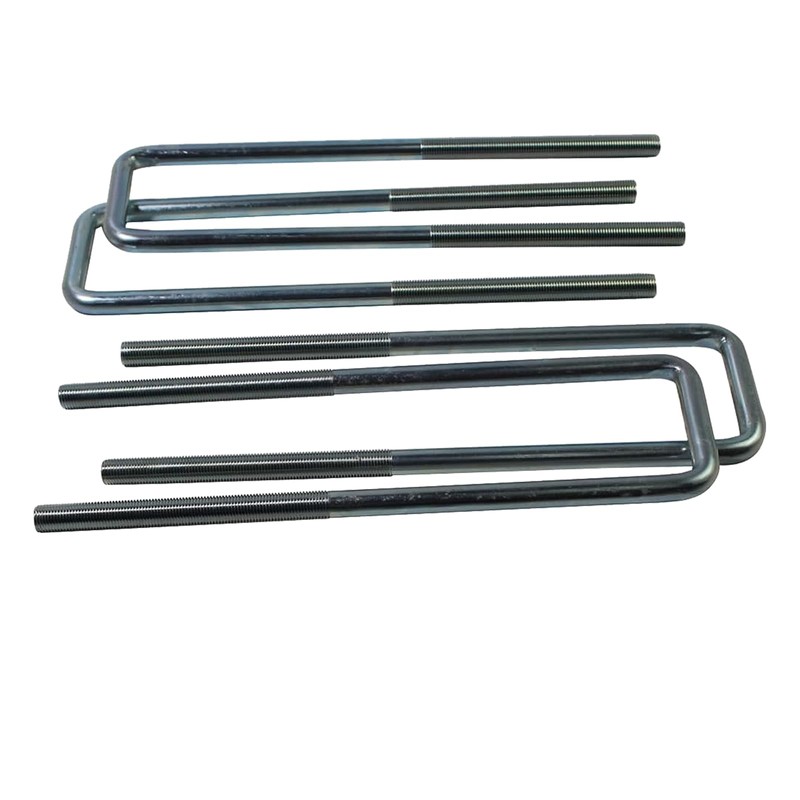 BST BSSP Rear Leaf Spring Axle Square U-Bolt Kit Compatible