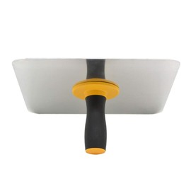 Aluminium Plaster Hawk Plaster Mortar Board Holder with Soft Grip Plastering Tool for Cement, Mortar, Drywall