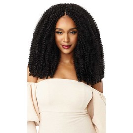 Outre Synthetic Braid - X PRESSION TWISTED UP 3X SPRINGY BOHEMIAN TWIST 16 (Color:2 Dark Brown, Pack of 3)