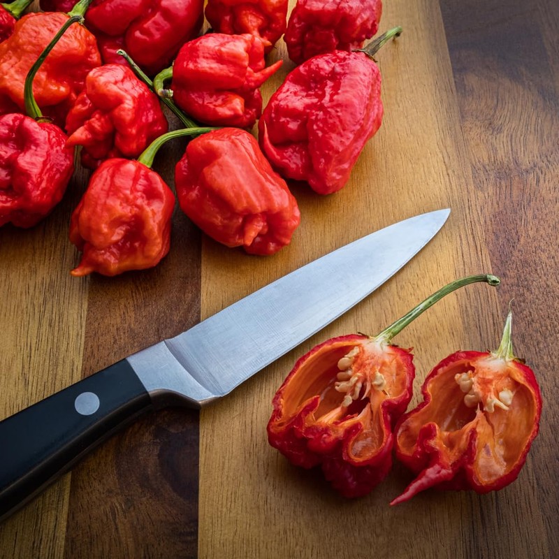 Birch & Meadow Whole Carolina Reaper Peppers, 16 Count, Whole